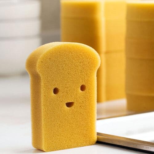 12PCS/Lot Non-Scratch Sponges Rich Foaming Cleaning Sponges for Kitchen Utensils Bathroom Furniture Leather Car & Steel