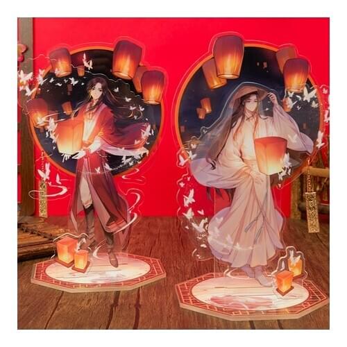 2021 BL Stand Tian Guan Ci Fu Xie Lian Hua Cheng Antiquity Acrylic Figure Model Plate Transparent Anime Desk Decor Toy Cosplay