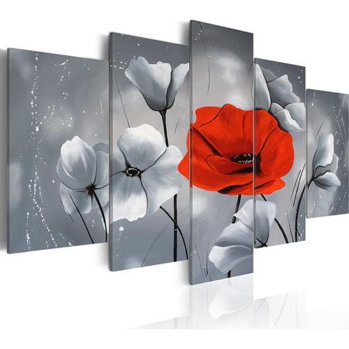 5 Panel Wall Pictures for Living Room Picture Print Painting On Canvas Wall Art Home Decor Living Room Canvas Print/PJMT-B (14)