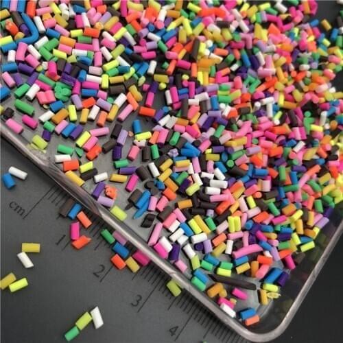 60g Candy Clay Dot Polymerclay,Soft Clay Sprinkles For Kids Diy/Cake Diy Making/Nail Art/Scrapbook Decoration/Craft Filler