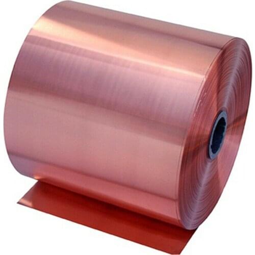 99.9% Pure Copper Cu Metal Sheet Foil 0.1 X 100 X 200mm for Handicraft Aerospace