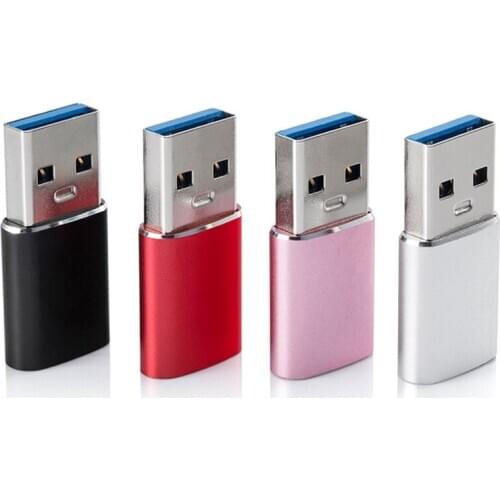 Type C Female To USB 3.0 Male Otg Adapter Charger Converter for Macbook Nexus Huawei USB C Type-C To Usb Charging Adaptador