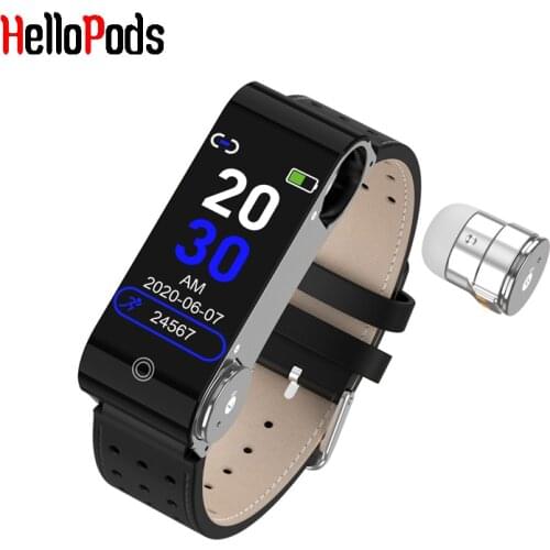 L890 TWS 2 In 1 Bluetooth Wireless Earphones Sport Handsfree Earbuds Headset With Smart Wristband Watch Bracelet For IOS Android