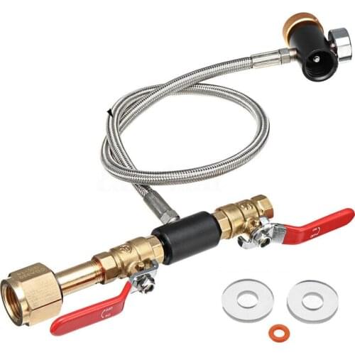 G1/2 CO2 Cylinder Refill Adapter Hose, CO2 Refill Station Connector Kit for Filling Soda Maker for Sodastream Tank