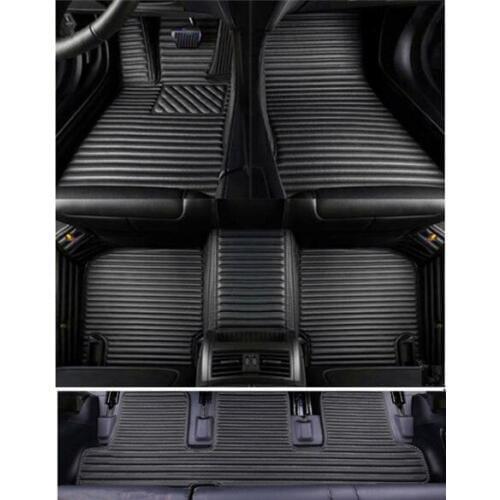Good! Custom special car floor mats for Chrysler Town & Country 7 seats 2016-2001 waterproof car carpets for Town & Country 2008