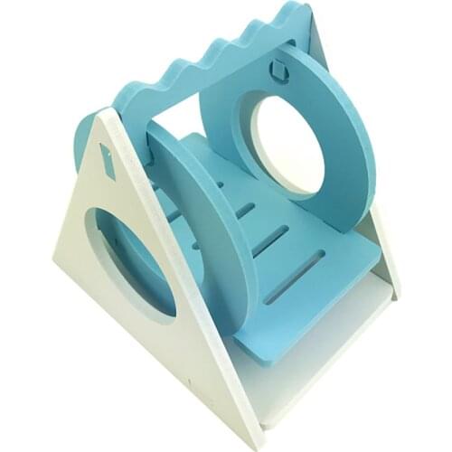 1pc Hamster Swing Small Pet Exercise Toy Creative PVC Hedgehog Climbing Toy Chinchilla Guinea Pig Swing Hamster Accessories