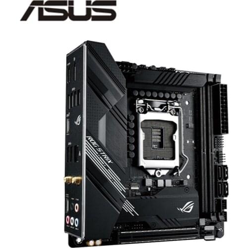 Used ITX MINI motherboard For Asus ROG STRIX B460-I GAMING Original Desktop Intel B460 Motherboard LGA 1200 i7/i5/i3 USB3.0 M.2