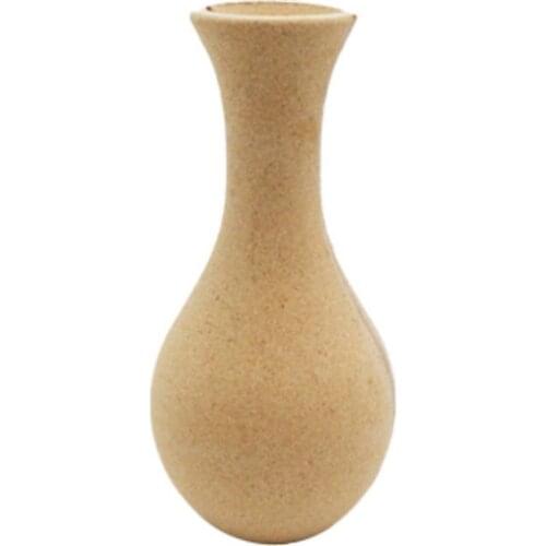 Delicate Great Fine Workmanship Eye-catching Flower Vase Wood DIY Vase Practical for Home