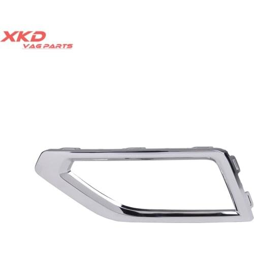Left Chrome Front Foglamp Frame Outer Grille For Atlas 2018-2019 3CN 853 665B , 3CN853665 3CN853665B
