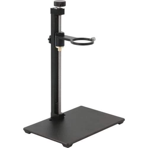 Portable Aluminum Alloy Video Microscope Camera Stand Mini Table Holder Adjustable 50mm Focus Bracket For HDMI USB Camera