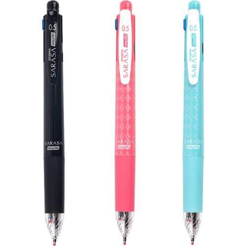 Zebra Sarasa Multi 4 Color 0.5 mm Gel Ink Multi Pen 0.5 mm Pencil