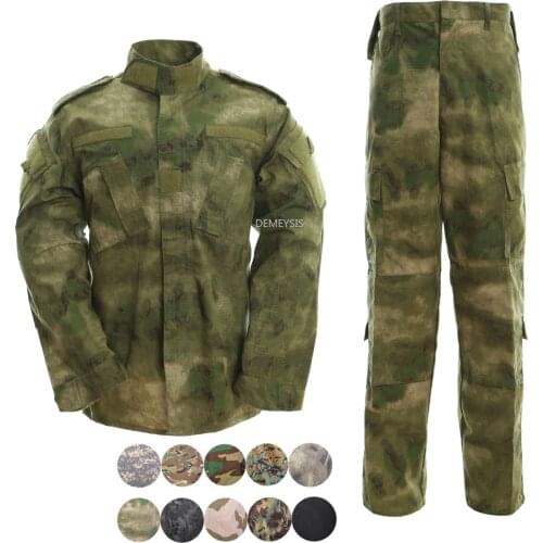 Tactical Uniform Multicam ACU FG Military Uniform Camouflage Suit Airsoft Paintball Hunting Clothes Suit