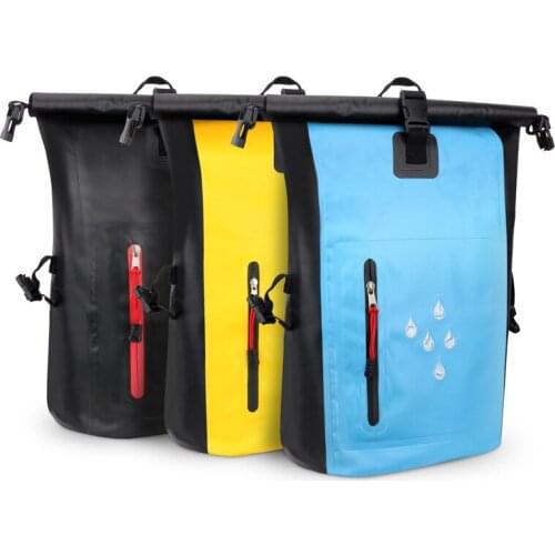 25L Waterproof Backpacks Multifunctional Outdoor Quality PVC Rafting Backpack Barrels Pack Bag For Swimming Kayaking Canoeing