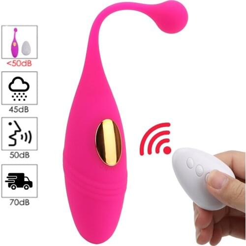 IKOKY Panties Wireless Remote Control Vibrator Panties Vibrating Egg Wearable Dildo Vibrator G Spot Clitoris Sex toy for Women