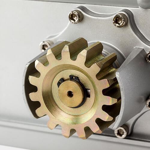 Gear pinion for sliding gate motor home automation