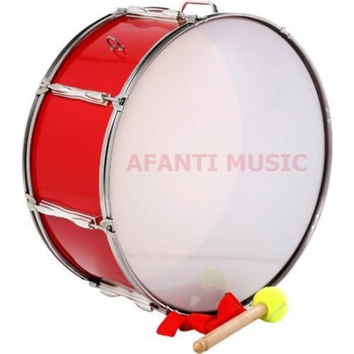 22 inch / Red Afanti Music Bass Drum (BAS-127)