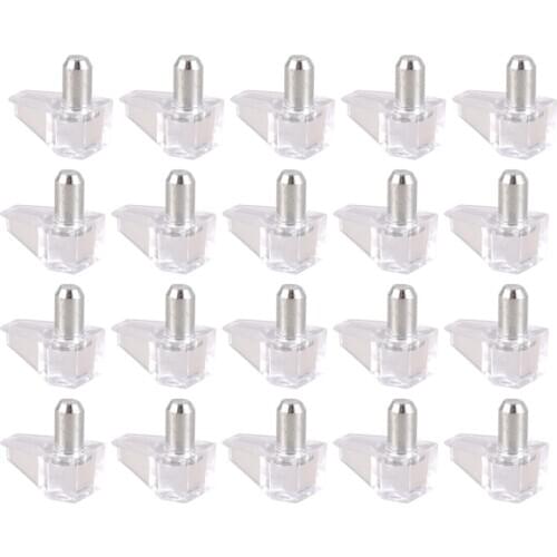 5 mm Pin shelf support shelf studs strong support 20 pcs, Transparent CNIM Hot
