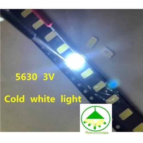 300PCS LED Backlight 0.5W 3v 5630 FOR SAMSUNG Cool white LCD Backlight for TV TV Application SPBWH1532S1ZVC1BIB