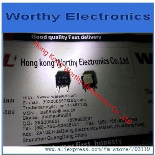 Free shipping 10PCS/LOT TK7P60V TO-252