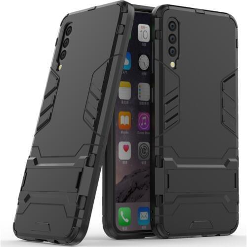 For Samsung Galaxy A50 / A 50 Case Shockproof Robot Armor Hybrid Rubber Silicone Cover Slim Hard Back Phone Case For Galaxy A50