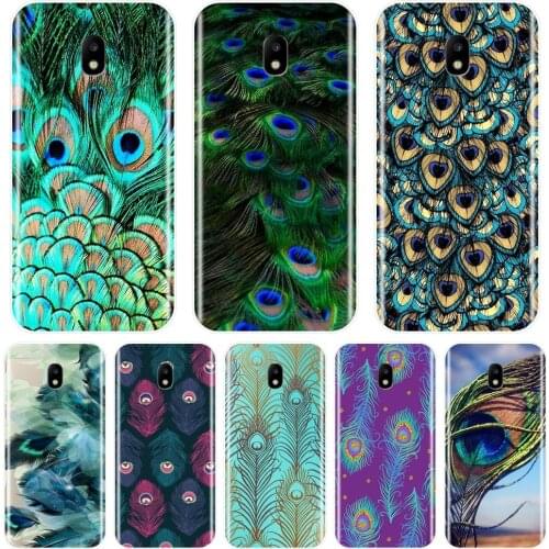 Phone Case For Samsung Galaxy J2 J5 J7 Prime J3 J5 J7 2015 2016 2017 Peacock Soft Silicone Back Cover For Samsung J4 J6 J8 Plus