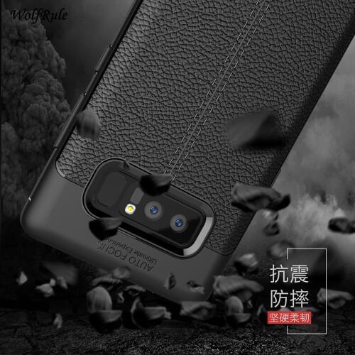 SFor Case Samsung Galaxy Note 8 Cover Shockproof For Samsung Galaxy Note 8 Case Luxury Leather TPU For Samsung Note 8 N950F Capa