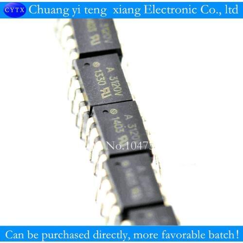 A3120V HCPL-3120-v light coupling into DIP8 optoisolator photoelectric coupling 10PCS/LOT