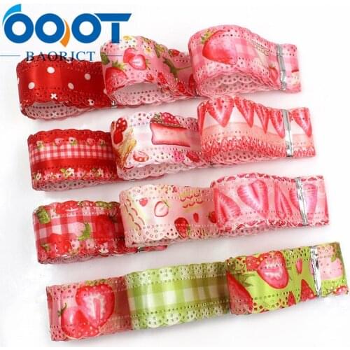 I-19414-1005 ,hot sale 30mm hollow Flowers Printed satin ribbon, DIY handmade materials,Clothing accessories,Gift Wrapping