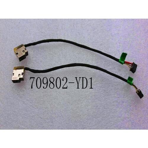 DC POWER JACK CABLE Wire Harness FOR HP Envy 15-E 17-E P/N: 709802-YD1 SD1 FD1
