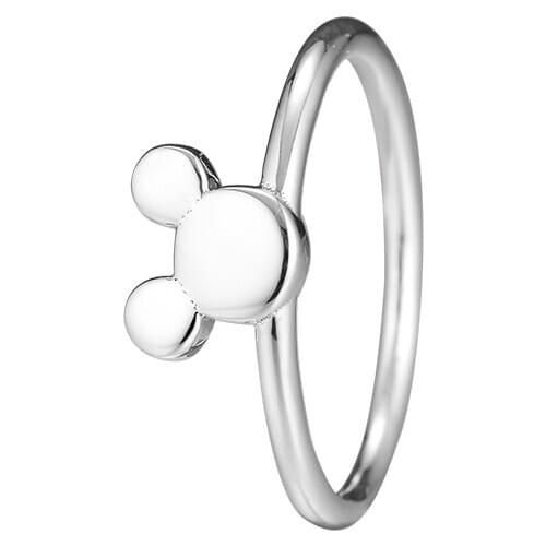 Mouse Silhouette Ring Authentic 925 Sterling silver Jewelry Ring For Woman European Style Silver Rings For Jewelry Making