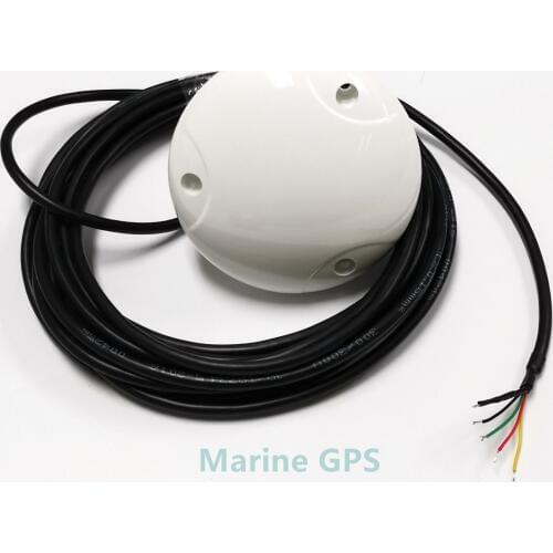 NEW NMEA0183 4800bps RS232 GPS marine GPS Rreceiv module Marine GPS recevier antenna DIY connector TOP702