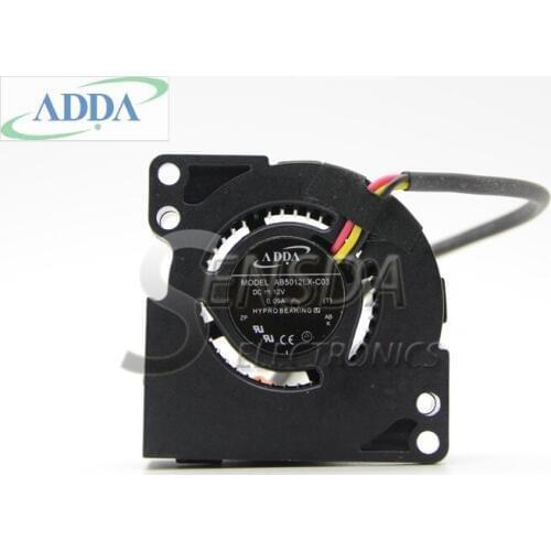 Free Shippng Original FOR ADDA AB5012LX-C03 DC 12V 0.09A 3PIN Bulbs cooling fan for MP513 MP515 Projector cooling fan