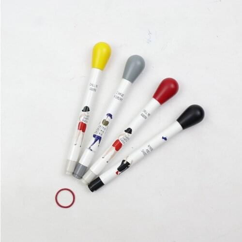 0.38mm Gel pen Creative Kawaii Short Neutral Pens For Kids Writing Mini Pocket Pen For Office Stationery Supplies 4pcs/lot