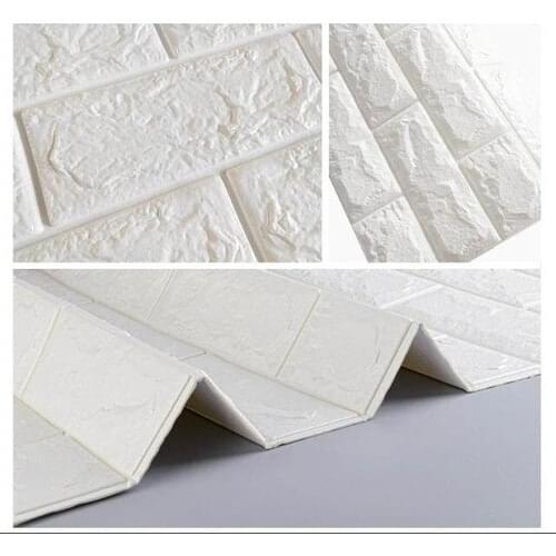 Colored Walls Eject & Paste Self-Adhesive 3D Flexible Wall Cladding Panel 1 Pcs 70*70 cm