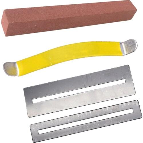 Guitar Strings Separator Red Grinding Stone Polishing Protection Gasket