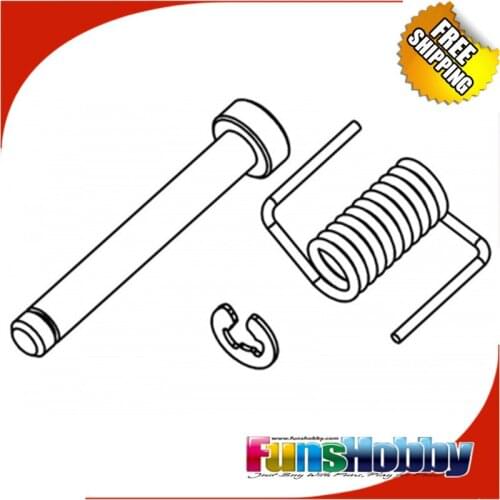 MCD Racing Fuel Tank Lid Pin/Spring /Clip.COD.700501S