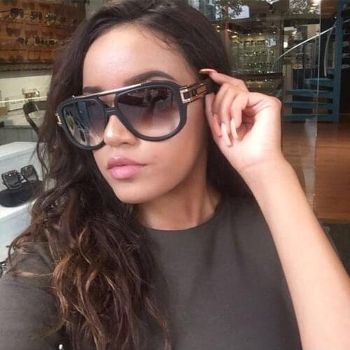 2021 Fashion Hip Hop Grandmaster Six Style Shield Sunglasses Men Women Cool Brand Design Sun Glasses Oculos De Sol 60610