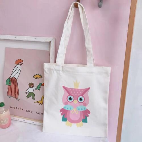 Korea Cute Colorful Owl Shoulder Bags Fashion Large shopping bag Student Wild Handbag Cartoon Harajuku Casual Women Bag Wallet