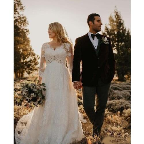 Wedding Dress 2021 Cap Sleeves Appliques Chapel Train White Color Wedding Dresses0006