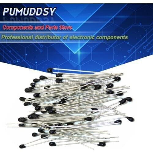 100PCS NTC-MF52AT 3950 100Kohm ntc thermistor temperature sensor ntc thermistor 100k ntc MF52AT 3950 ntc 3950 1% ntc-100k/3950