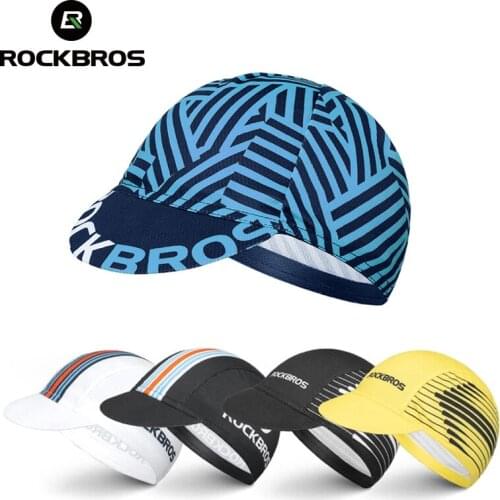ROCKBROS Cycling Cap Man MTB Cycle Caps For Women Breathable Road Bike Hat Sun Protect Bicycle Head Cap Outdoor Riding Equipment