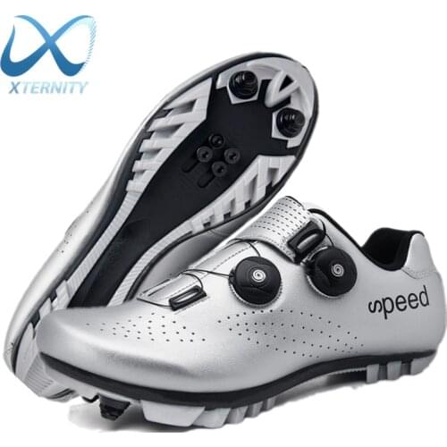 High Quality Double Buckles Cycling Shoes MTB Breathable Self-Locking Bicycle Shoes Professional Sneakers Road Bike Cleat Shoes