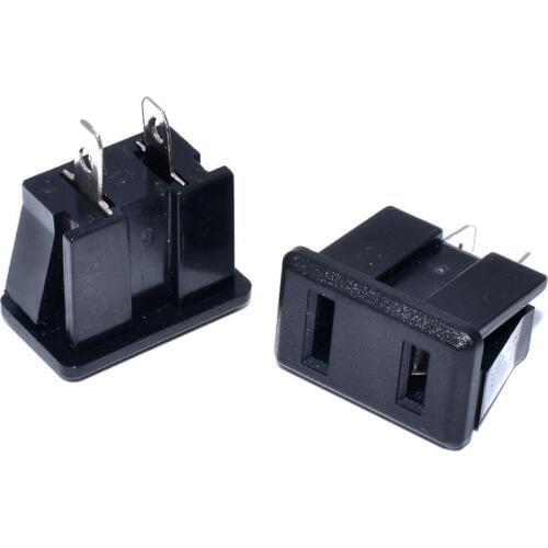 10 pcs/lot SS-6C Travel Adaptor/Plug Converter in Black *CE Marked C Power Socket Outlet AC 125V 15A