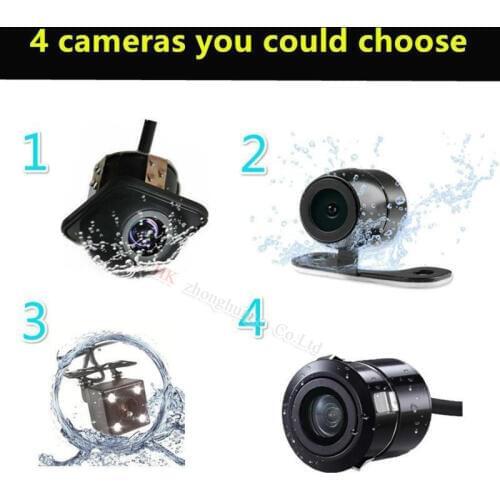 Vehicle camera car rear view camera rearview Back Parking Monitor 170 Degree universal auto camera night vision HD CCD front