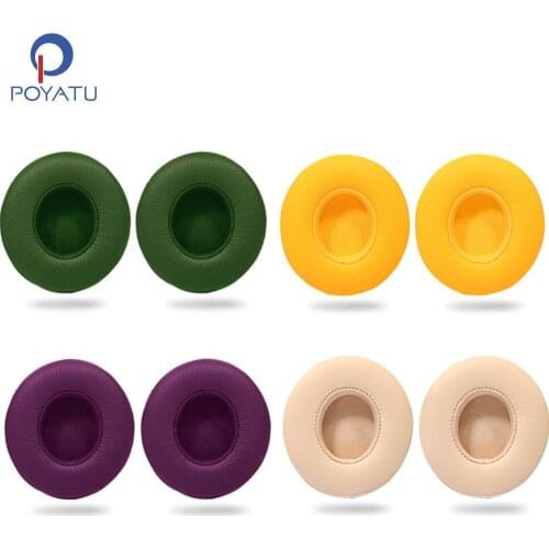 POYATU Repair Parts For Studio 3.0 2.0 Wireless Earpads Headphone Ear Pads Leather Earmuff Cover Cushion Earphone Accessories