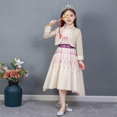 Kids Dresses for Girls Autumn Winter Dresses Yellow Christmas Dress Elegant Frock Girls Dress Bling Star Birthday Party Dress