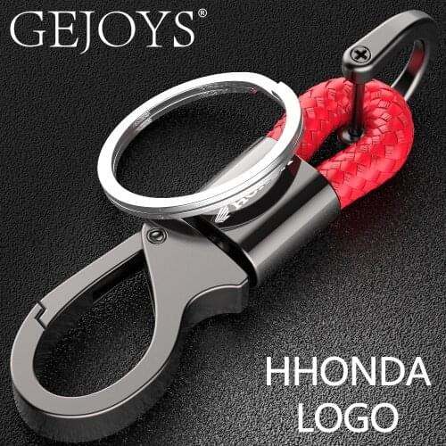 GEJOYS High-Quality Motorcycle Keychain With Logo For Honda Keychains Moto Key Ring Honda Motorcycle Accessories