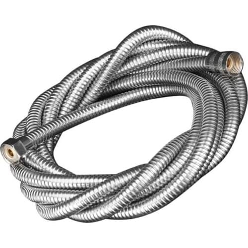 Recableght Flexible Shower Hose Stainless Steel Water Pipe Bathroom Soft Tube Accessories High Quality Copper Joint Durable