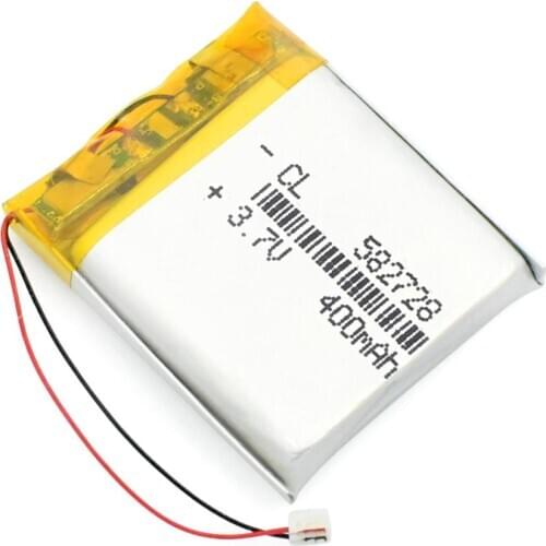 Mini 582728 602728 Li-ion Battery 3.7v 400mah for GPS MP3 MID Bluetooth Speaker Smart Watch Li-Po Rechargeable Battery