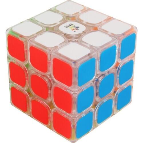 Yuxin Heiqilin V2 3x3 Magic Cube professional competition 3x3x3 sticker cube children’s early education toy cubes adult gift